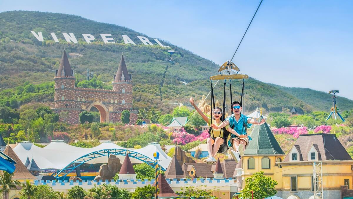 Зиплайн в Vinpearl