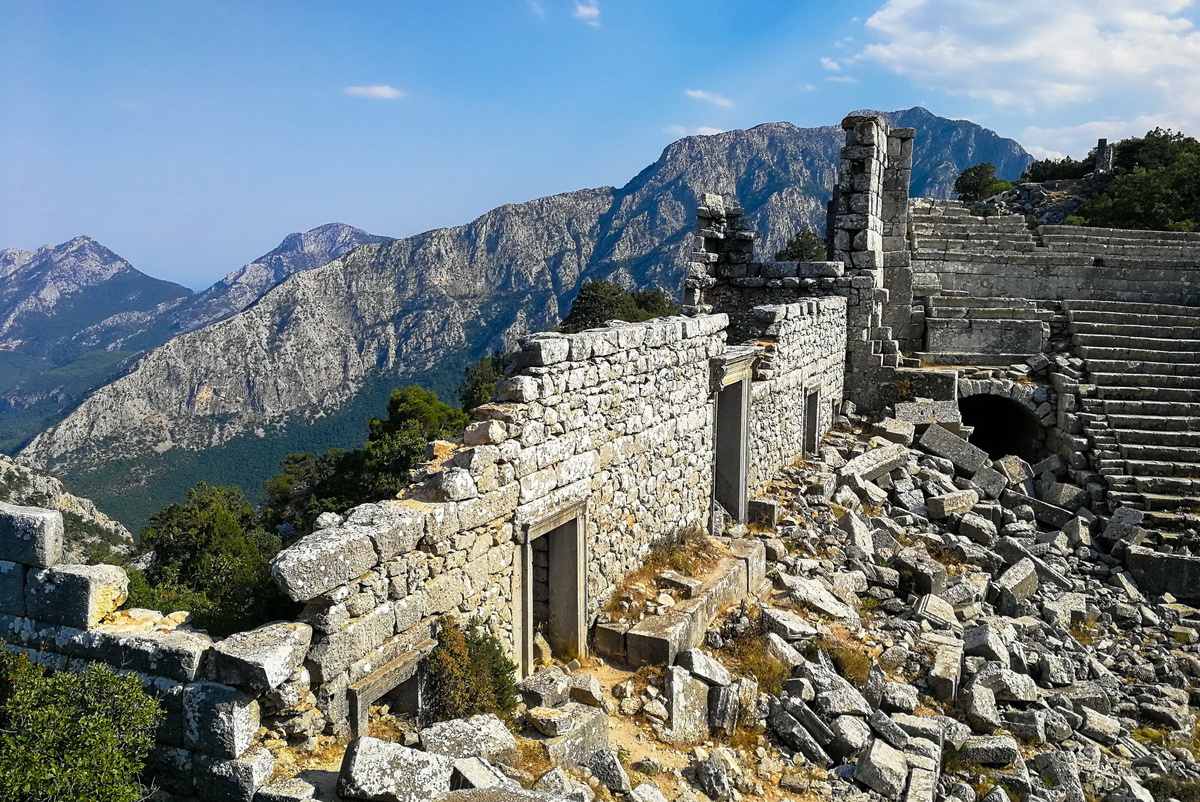 Городские стены Термессоса